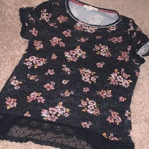 Flower Print T-Shirt